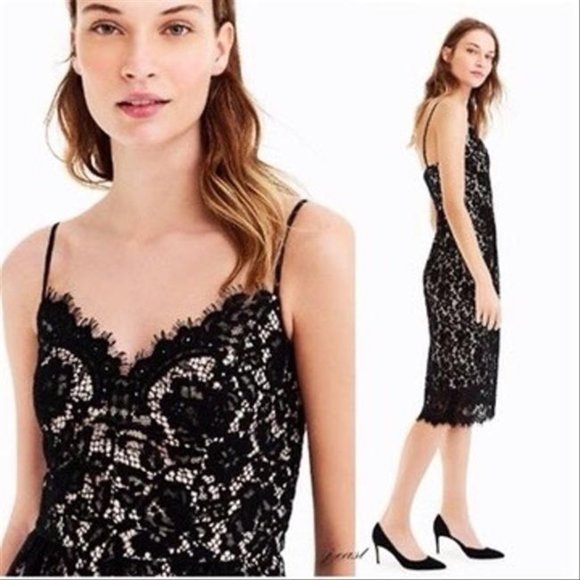 NEW Guipure Lace Spaghetti Strap Dress - Picture 1 of 4